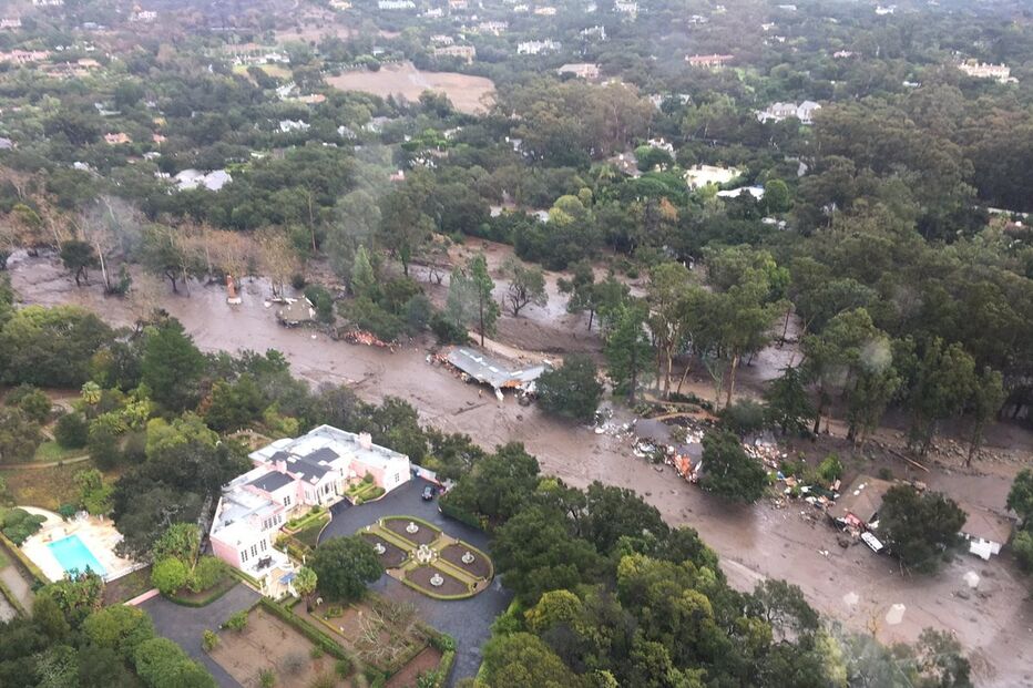 Califórnia foi afetada por forte tempestade