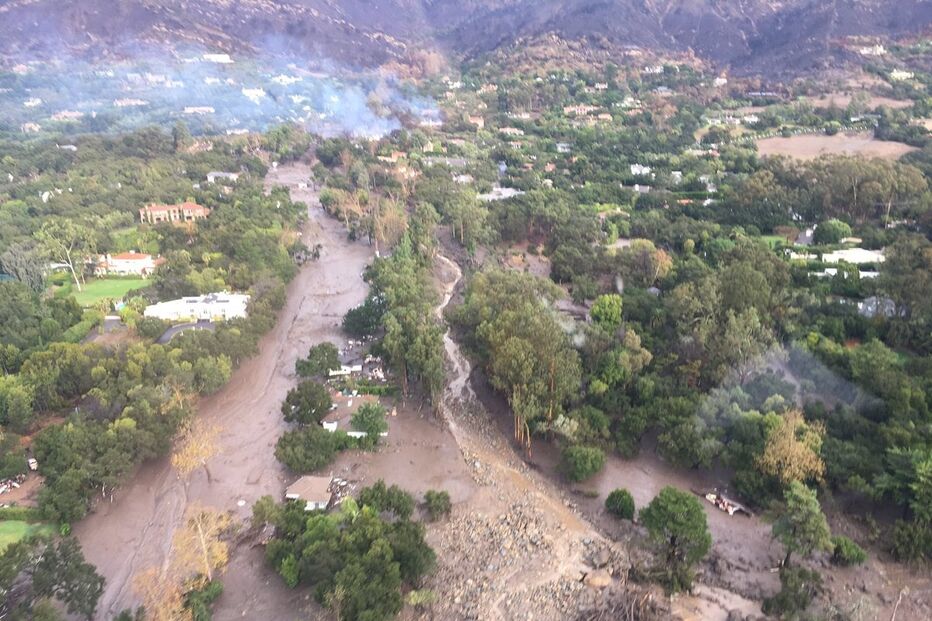 Califórnia foi afetada por forte tempestade
