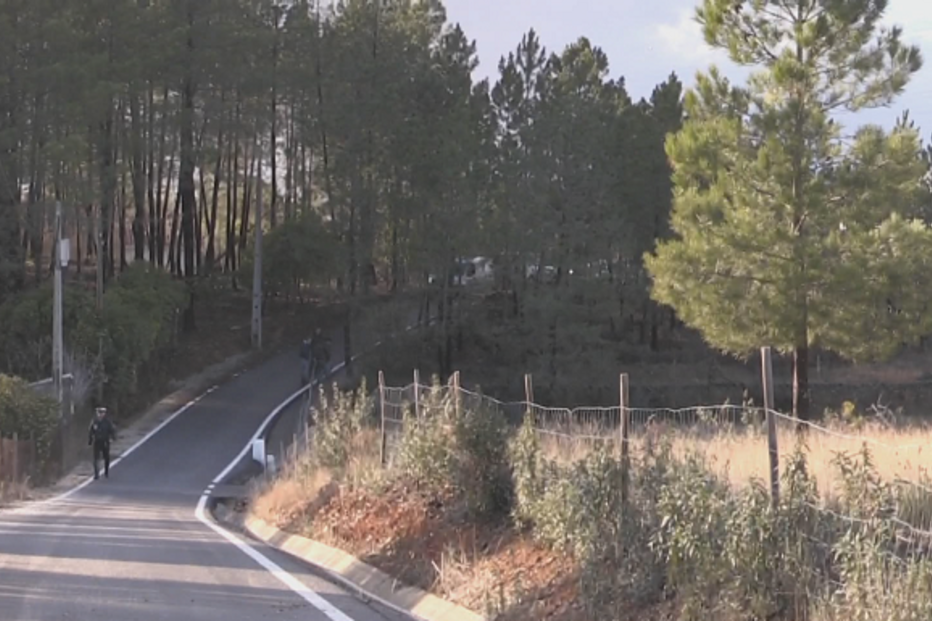 Local onde condutor fugiu à GNR, em Castelo Branco