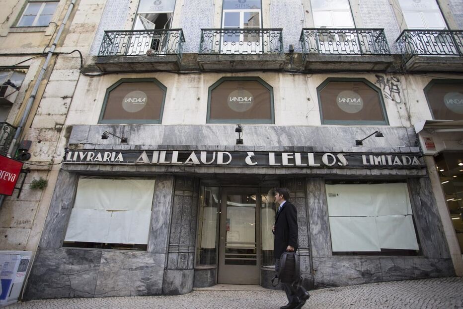 Livraria histórica Aillaud & Lellos fechou em Lisboa