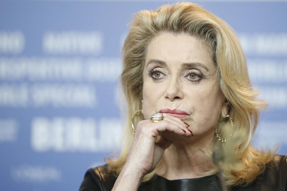 A atriz Catherine Deneuve