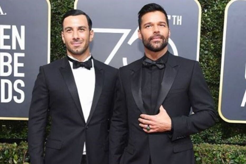 Ricky Martin e o esposo, Jwan Yosef