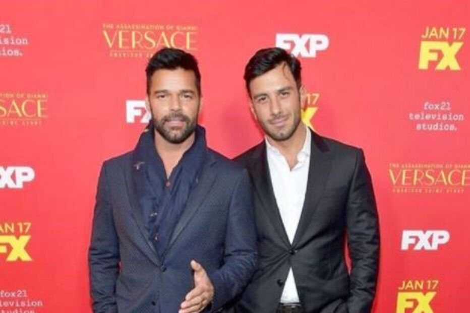 Ricky Martin e o esposo, Jwan Yosef