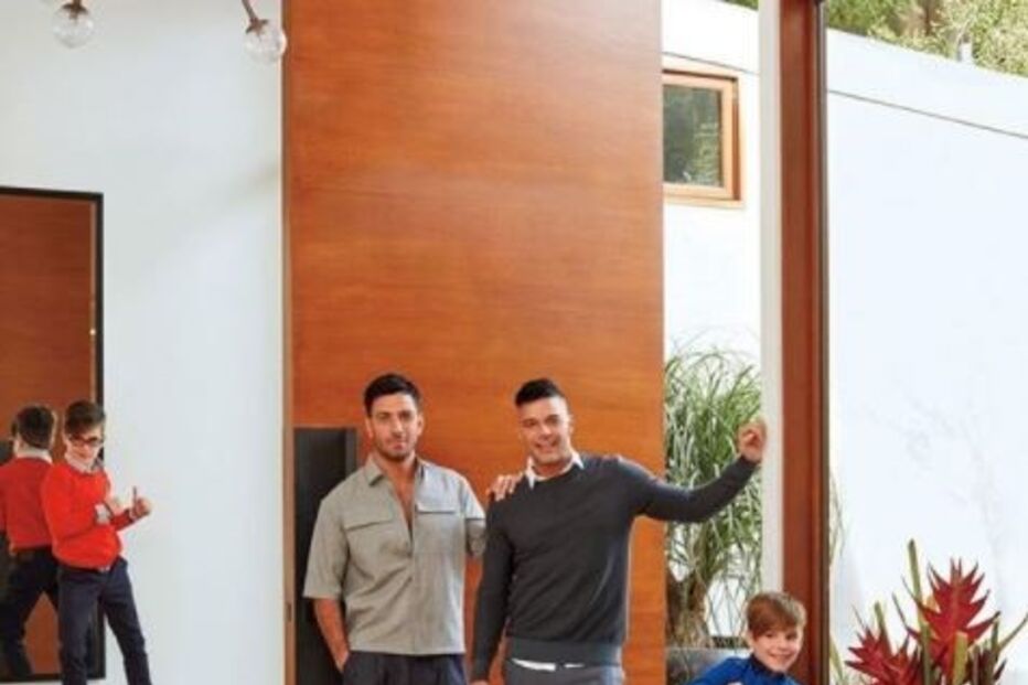 Ricky Martin, o esposo e os gémeos