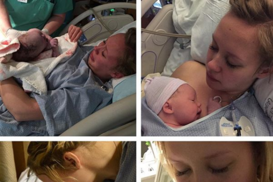 Mãe mostra momentos emocionantes antes de dar bebé para adoção