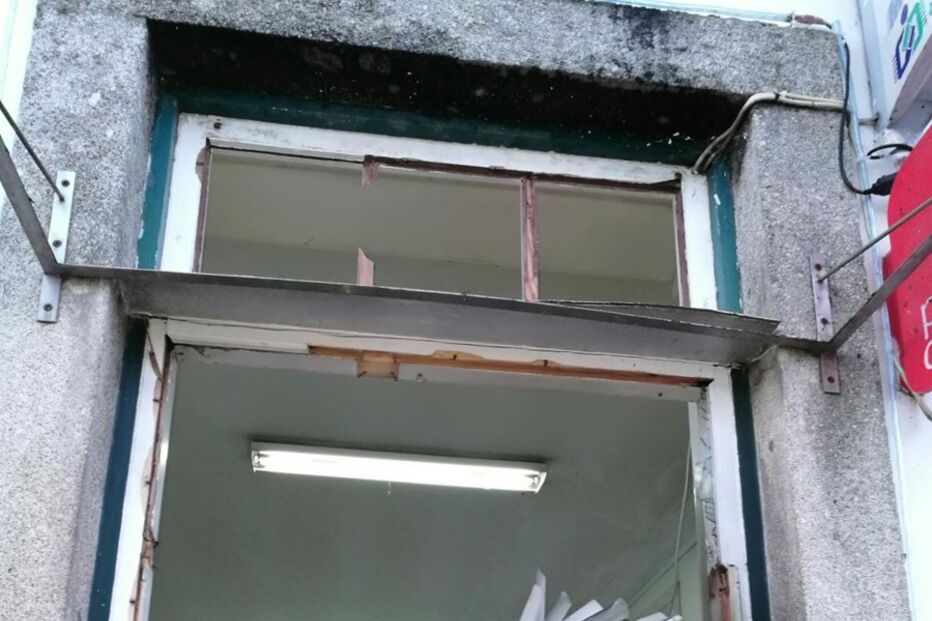 Explosão de multibanco deixou edifício de Junta de Freguesia de Vila do Conde destruída 