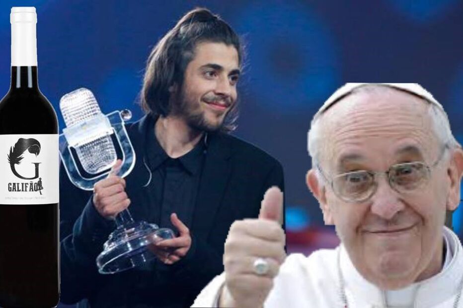 No Facebook, sugere-se o 'Galifão' para brindar a ocasiões especiais como a visita do Papa ou a vitória na Eurovisão