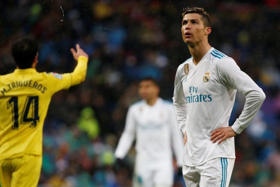 Ronaldo ficou em branco na derrota do Madrid contra o Villareal