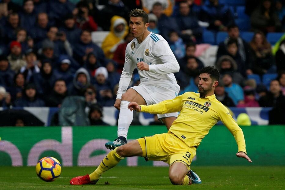 Ronaldo ficou em branco na derrota do Madrid contra o Villareal