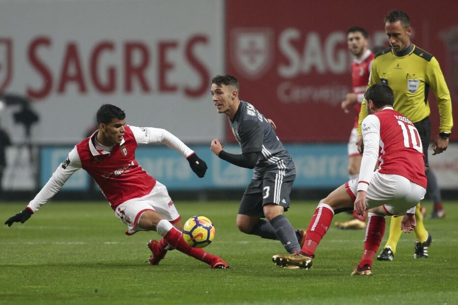 Braga recebe Benfica em jogo da I Liga 