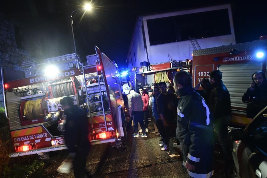  Explosão seguida de incêndio em Tondela