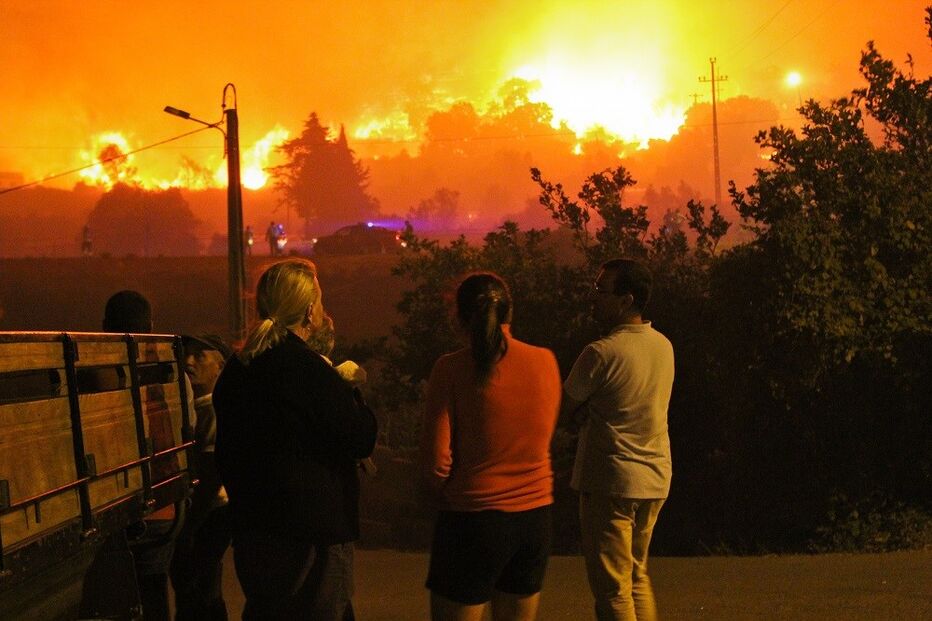 Em setembro de 2016, as chamas consumiram milhares de hectares de mato e floresta em Monchique e Portimão  