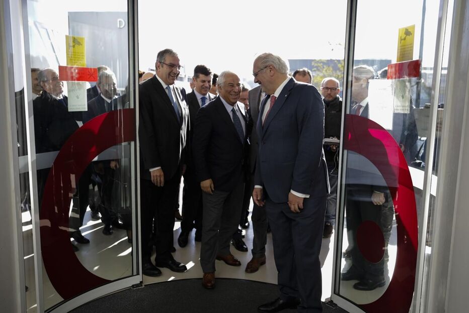 António Costa discursa durante apresentação de estudo sobre a indústria automóvel nacional 