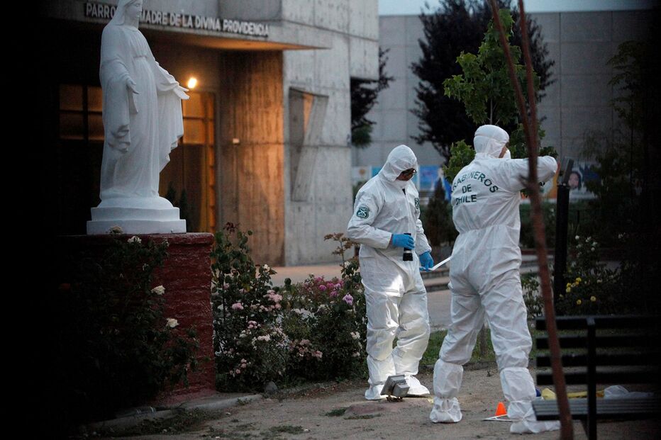 Igrejas católicas chilenas atacadas