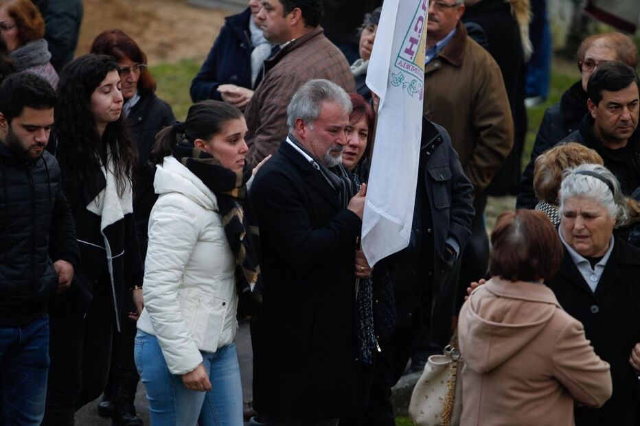 A despedida às vítimas do fogo em Tondela