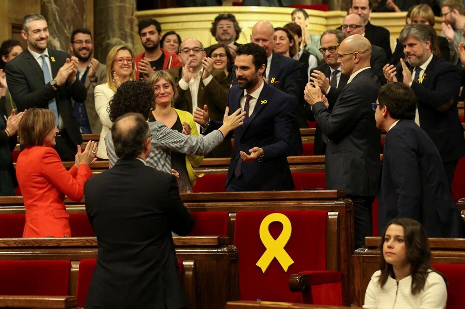 Roger Torrent é o novo presidente da Catalunha