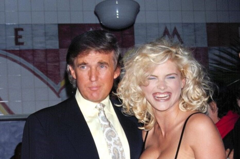 Anna Nicole Smith terá mantido uma relação com Donald Trump