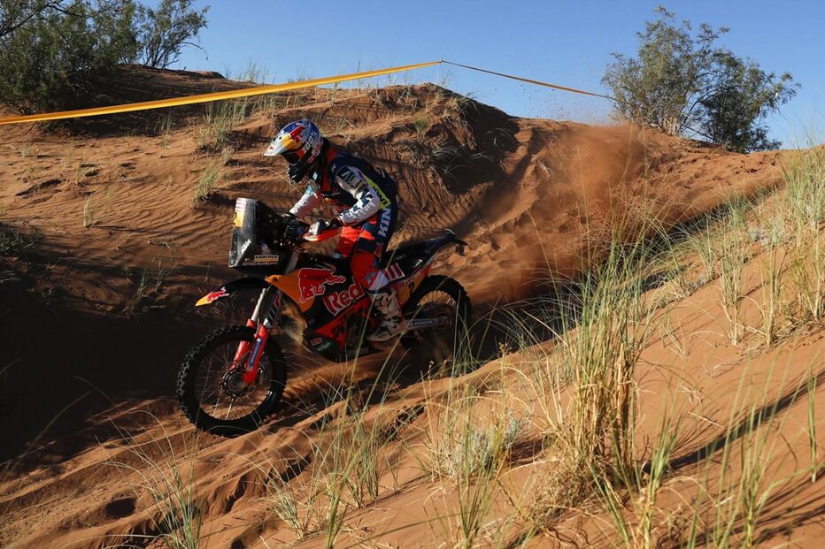 Matthias Walkner no rali Dakar 2018