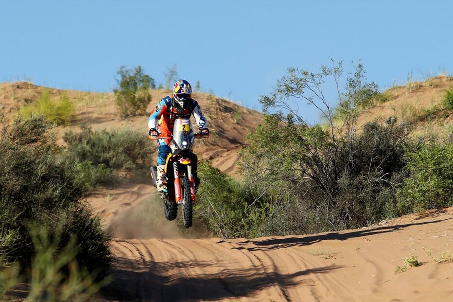 Matthias Walkner no rali Dakar 2018
