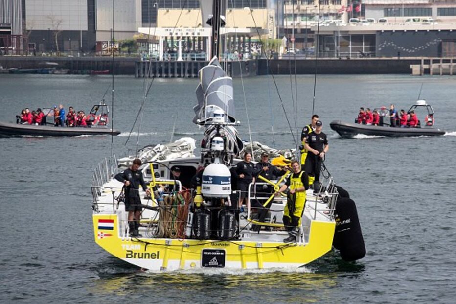 volvo ocean race, competição, mar, embarcação, barcos