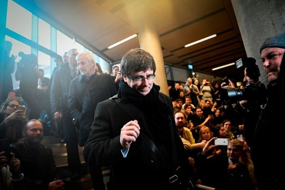 Carles Puigdemont em Copenhaga