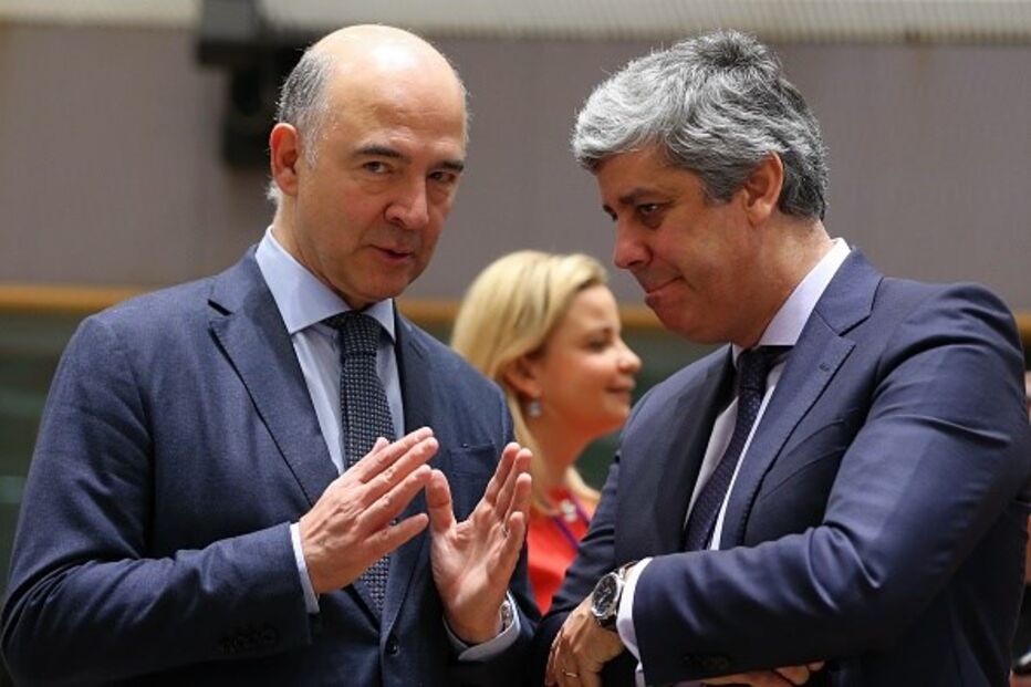 Pierre Moscovici e Mário Centeno