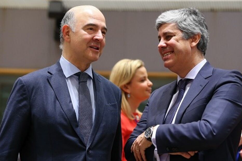 Pierre Moscovici e Mário Centeno