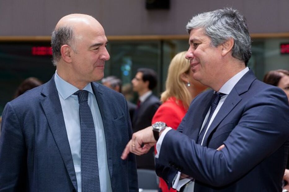 Pierre Moscovici e Mário Centeno