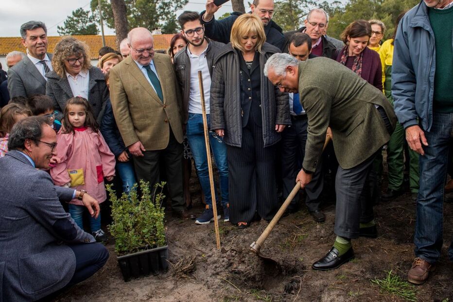 António Costa visitou Pinhal de Leiria