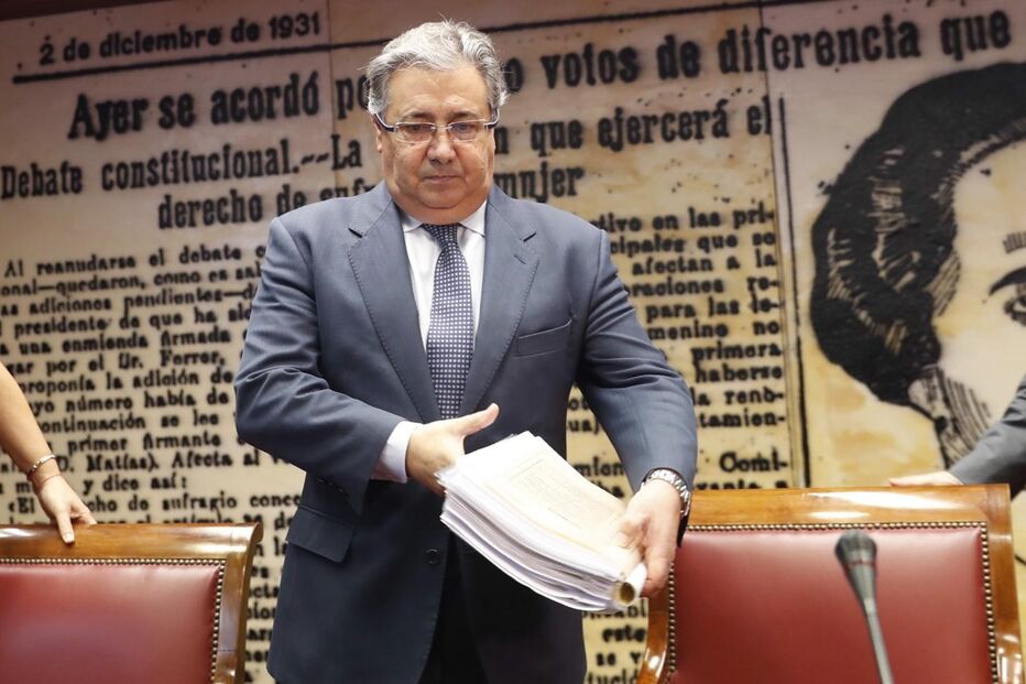 Juan Ignacio Zoido, ministro do Interior de Espanha