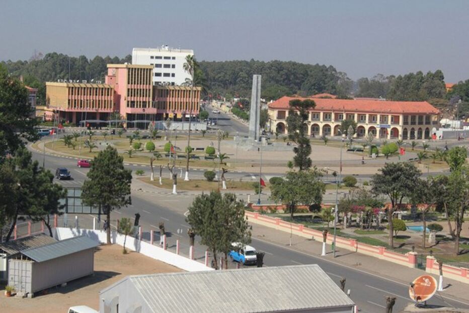 Cidade do Huambo, em Angola