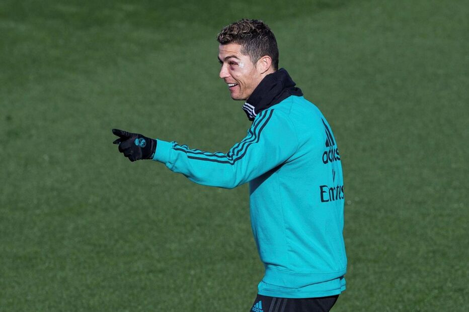 Ronaldo lesionado no treino do Real Madrid