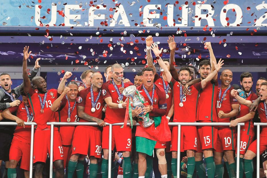 Portugal é o atual detentor do título europeu, conquistado em França, em 2016   