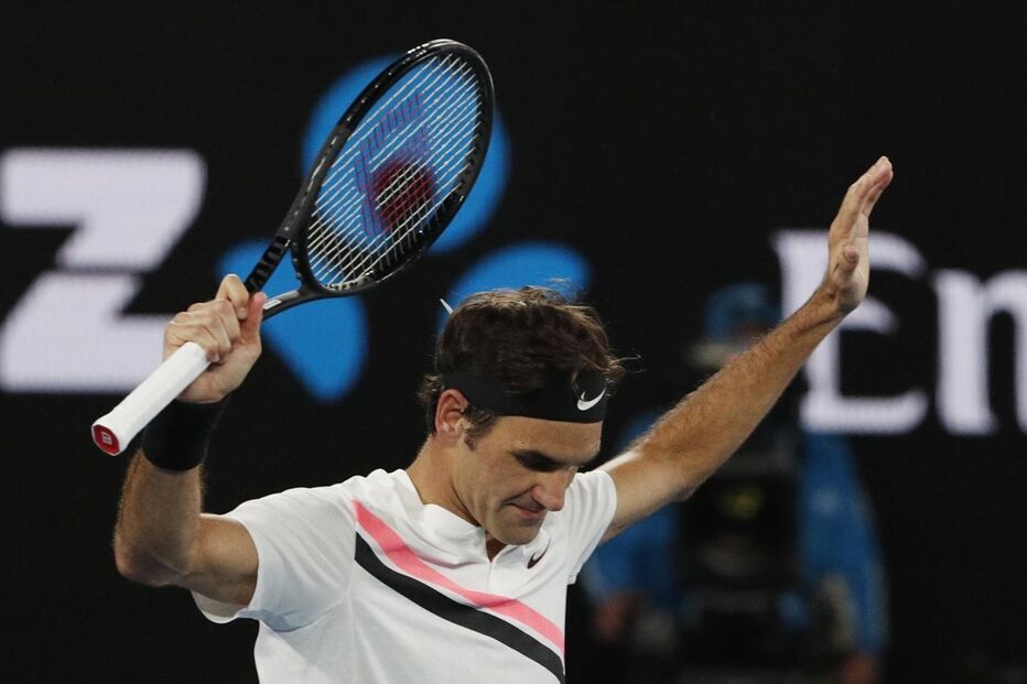 Federer vence Berdych nos 'quartos' do Open da Austrália