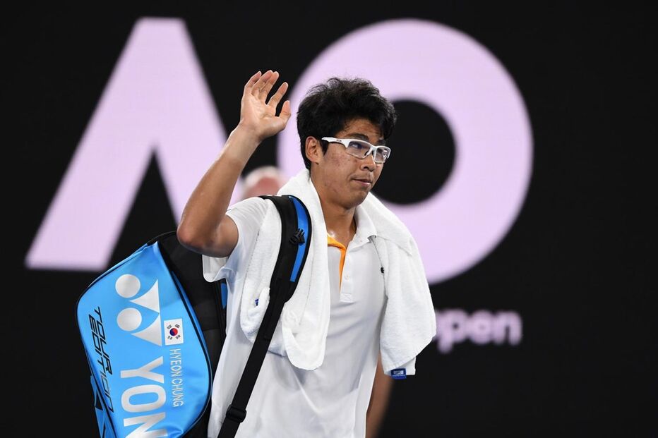 Federer bateu Chung na meia-final do Open da Austrália de 2018