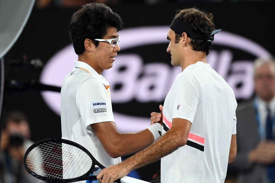 Federer bateu Chung na meia-final do Open da Austrália de 2018