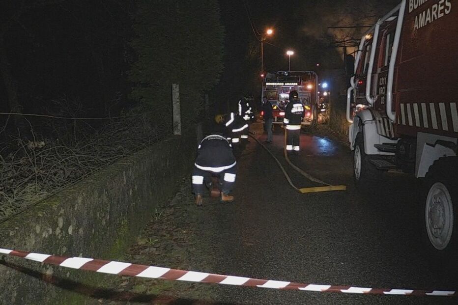 Incêndio em casa faz um morto em Amares