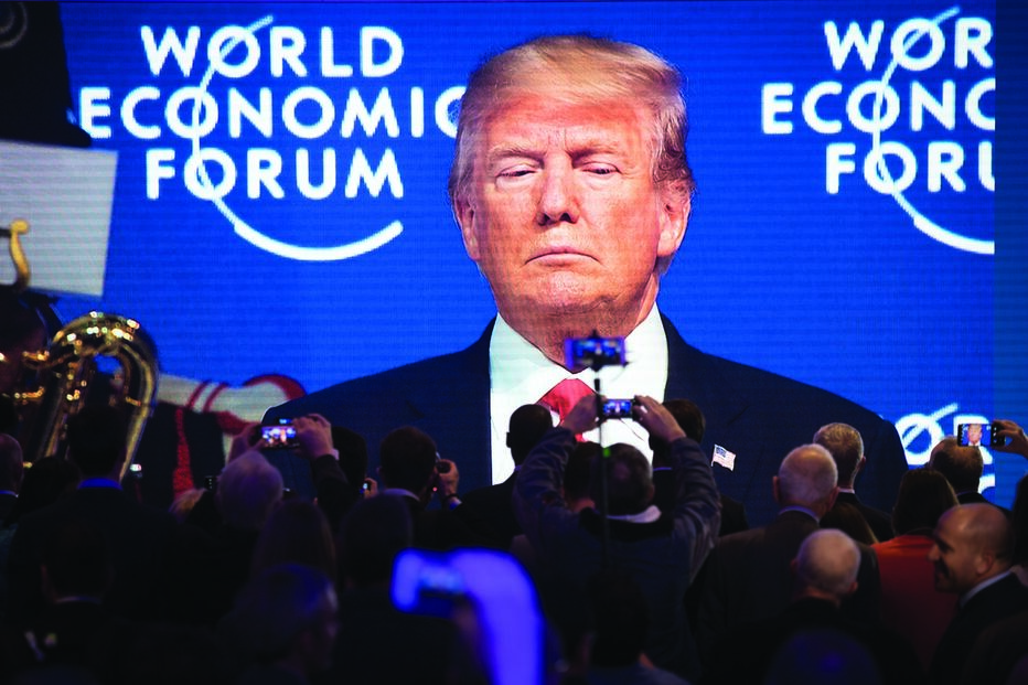 Presença de Trump criou grande expectativa em Davos, onde há 18 anos nenhum presidente dos EUA discursava  