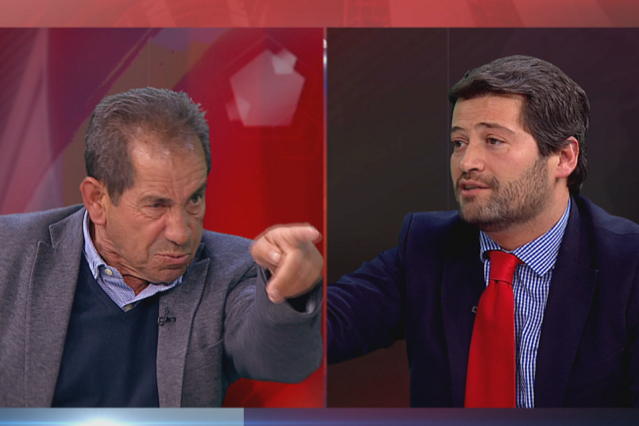 Octávio Machado e André Ventura na CMTV