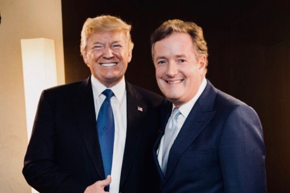 Donald Trump e Piers Morgan