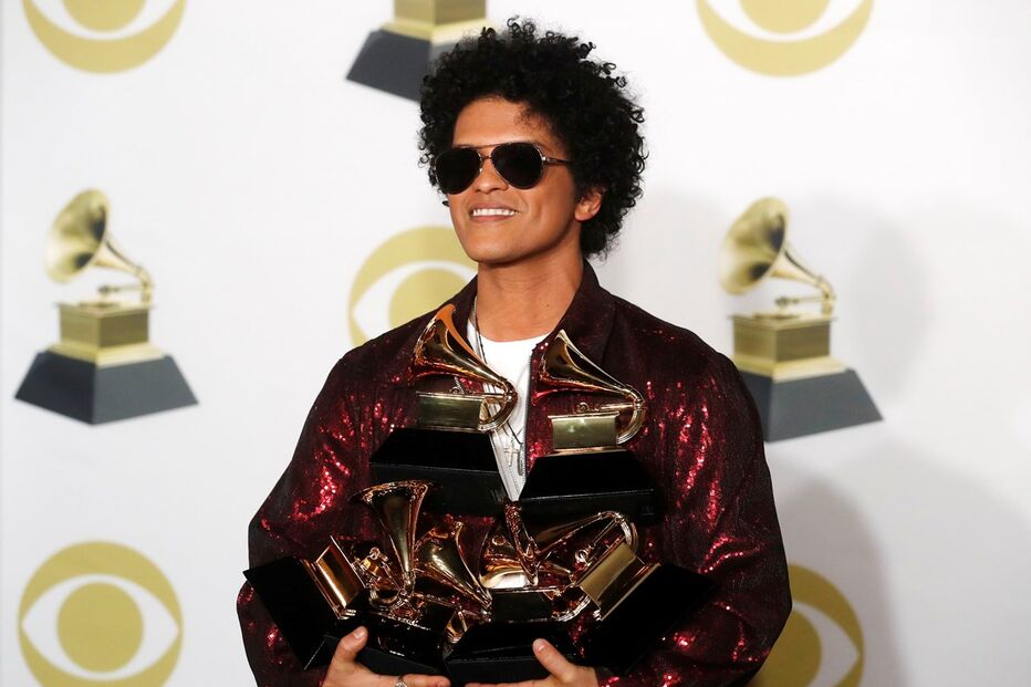 Bruno Mars foi o 