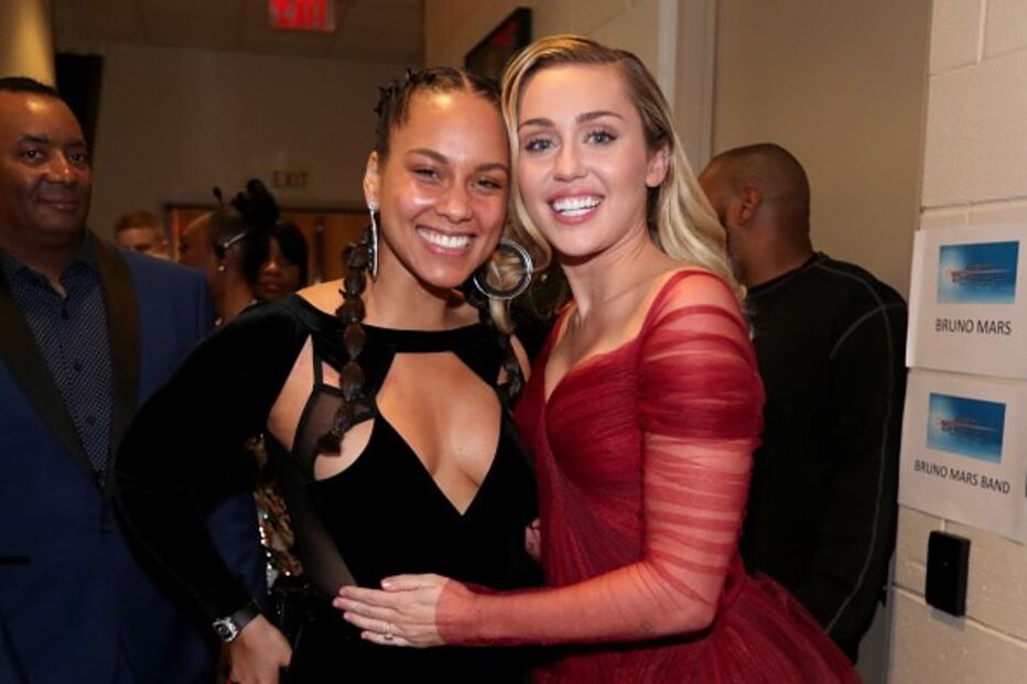 Alicia Keys e Miley Cyrus