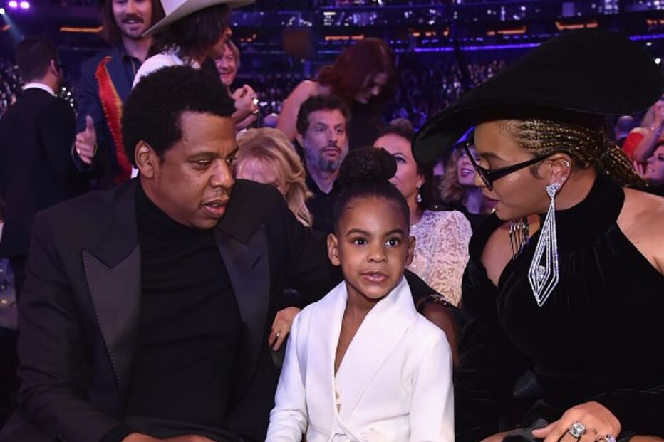 Beyoncé e Jay Z levaram Blue Ivy à cerimónia dos Grammy 2018