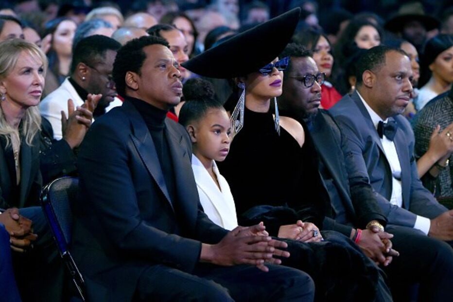 Beyoncé e Jay Z levaram Blue Ivy à cerimónia dos Grammy 2018