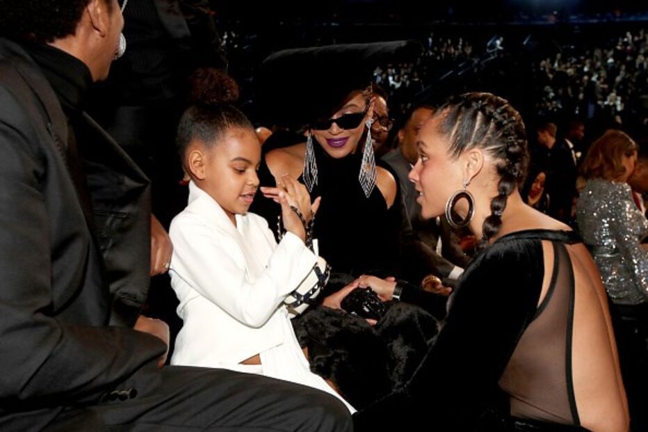Beyoncé e Jay Z levaram Blue Ivy à cerimónia dos Grammy 2018