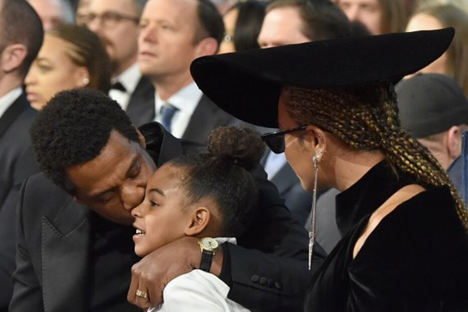 Beyoncé e Jay Z levaram Blue Ivy à cerimónia dos Grammy 2018