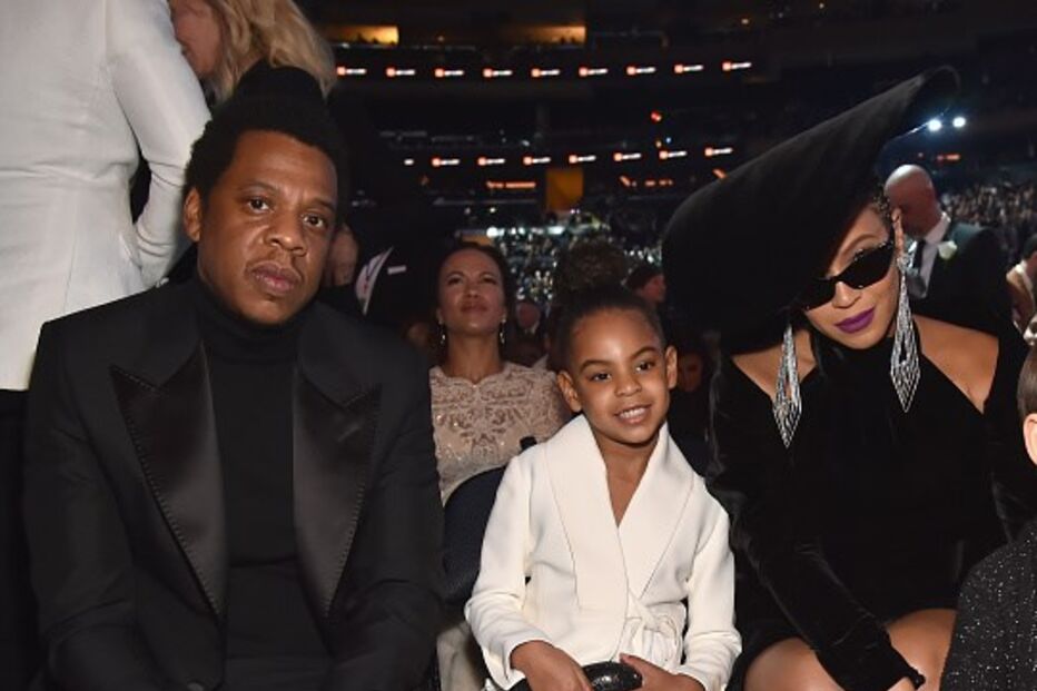 Beyoncé e Jay Z levaram Blue Ivy à cerimónia dos Grammy 2018