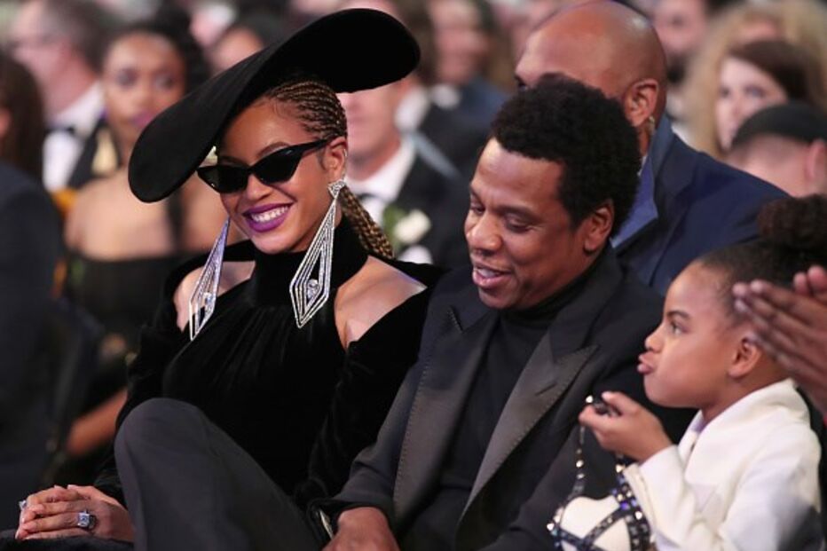 Beyoncé e Jay Z levaram Blue Ivy à cerimónia dos Grammy 2018