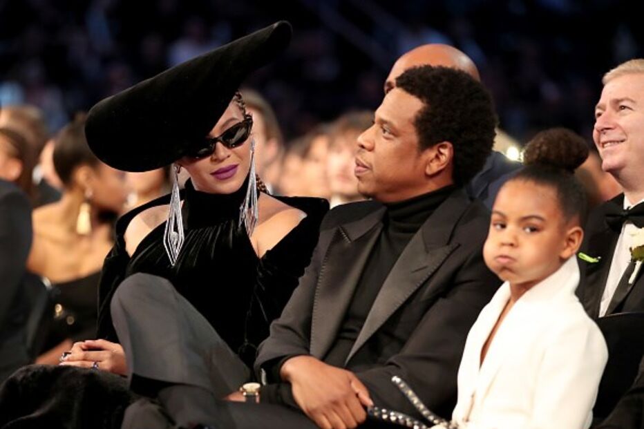 Beyoncé e Jay Z levaram Blue Ivy à cerimónia dos Grammy 2018