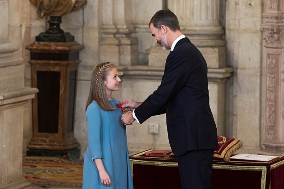 Rei Felipe VI, princesa leonor, espanha, tosão de ouro
